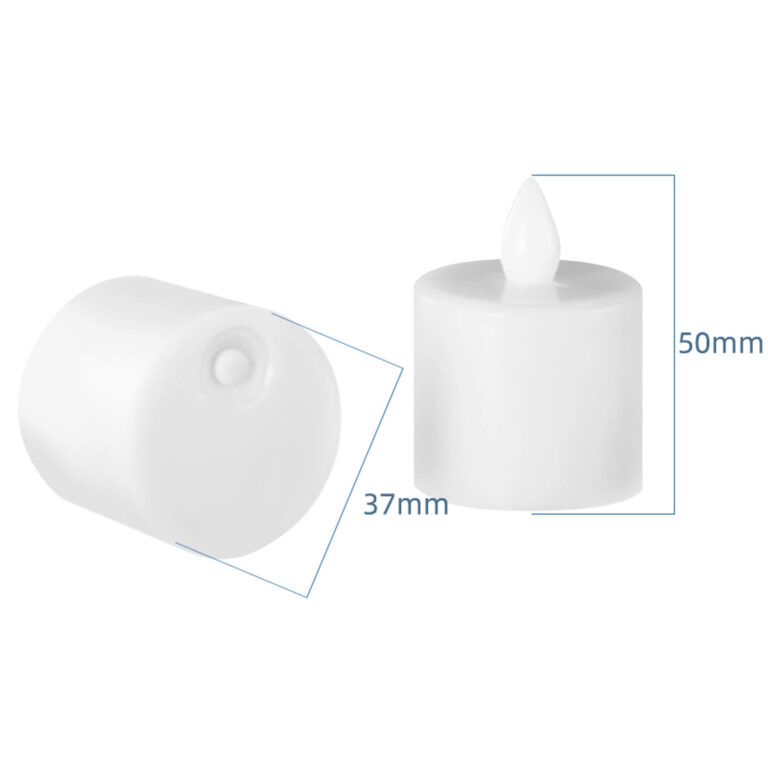 The Best Waterproof Rechargeable Tea Light Candles Set Of 12
