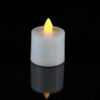 Spare amber flameless rechargeable tea light candles
