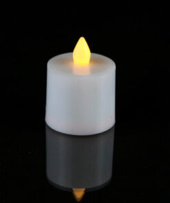Amber Flameless Rechargeable Tea Light Candle
