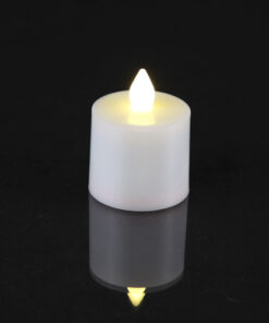 Warm White Rechargeable led tea light candle from Candles Recharge