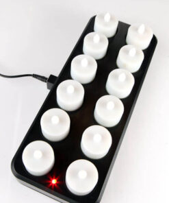 remote controlled rechargeable tea light candles
